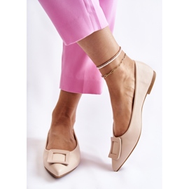WS1 Ballerine Avec Ornement En Beige Simone Spitz 4