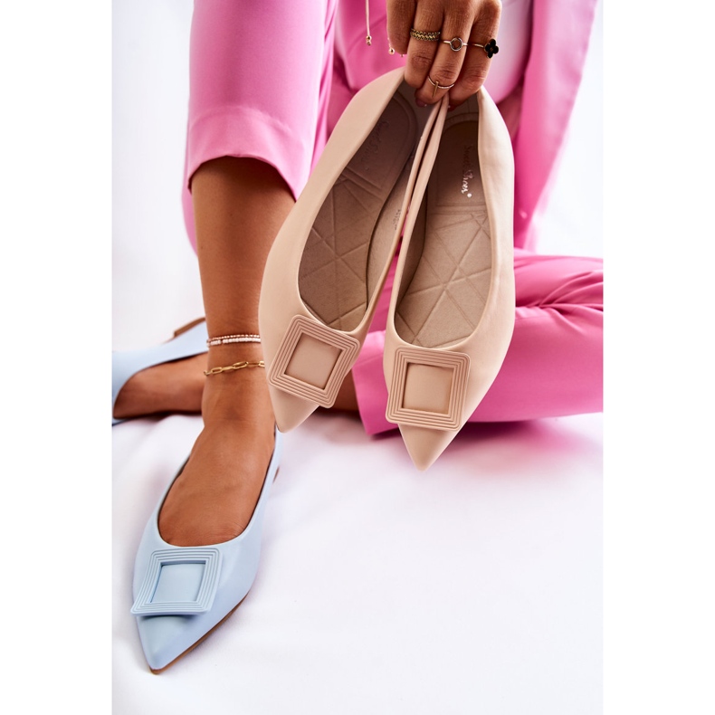 WS1 Ballerine Avec Ornement En Beige Simone Spitz 2