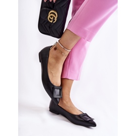 WS1 Ballerine Avec Ornement En Noir Simone Spitz 1