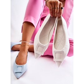 WS1 Ballerine Avec Ornement En Blanc Simone Spitz 1