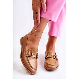 WS1 Mocassins femme Coriso camel brun 1