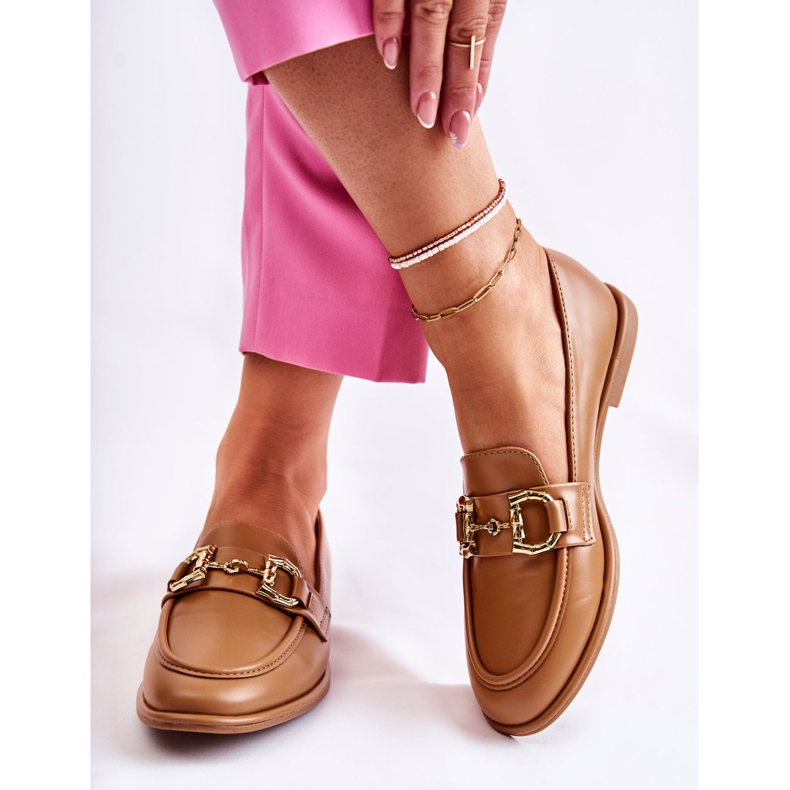 WS1 Mocassins femme Coriso camel brun 2