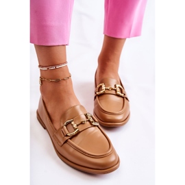 WS1 Mocassins femme Coriso camel brun 4