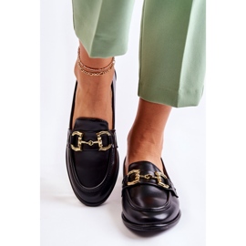 WS1 Mocassins Coriso noirs pour femme 1
