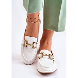 WS1 Mocassins Coriso blancs pour femme 1