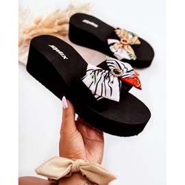 WJ1 Chaussons Compensés Femme Blancs En Mousse Silana blanche multicolore 1 WJ1 Chaussons Compensés Femme Blancs En Mousse Silana blanche multicolore 1