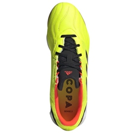 Chaussures Adidas Copa Sense.3 In M GZ1360 le noir jaune 2