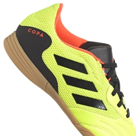 Chaussures Adidas Copa Sense.3 In Sala Jr GZ1382 le noir jaune 3