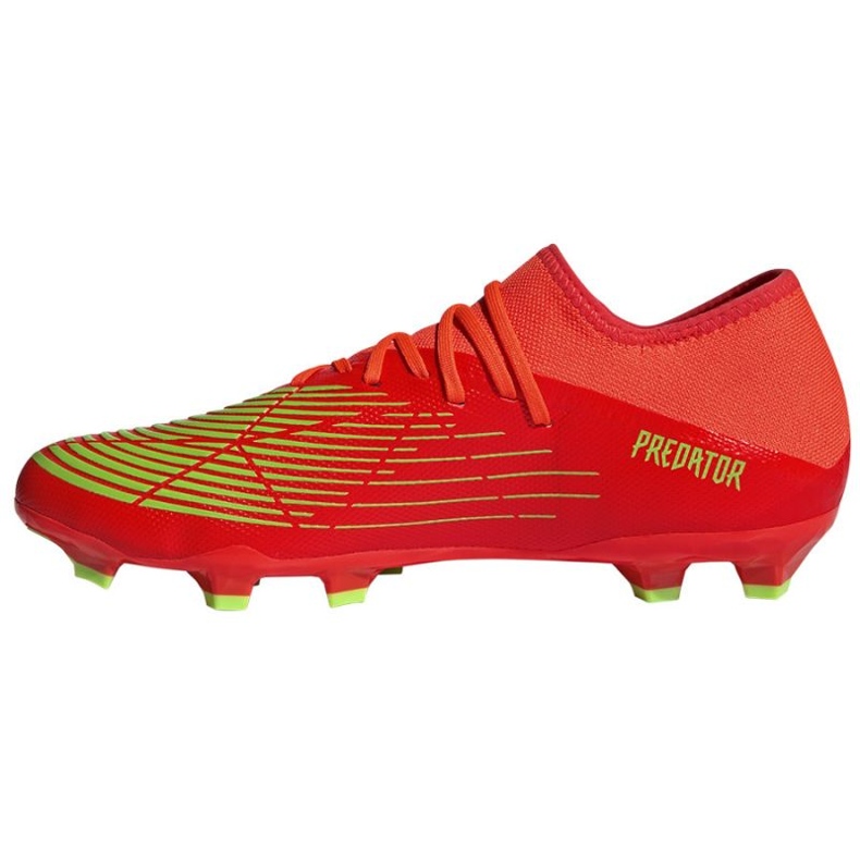 Chaussures adidas Predator Edge.3 L Fg M GW0994 rouge oranges et rouges 1