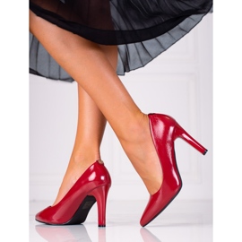 SHELOVET Escarpins à talons hauts rouge 1