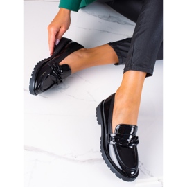 SHELOVET Mocassins à la mode le noir 2
