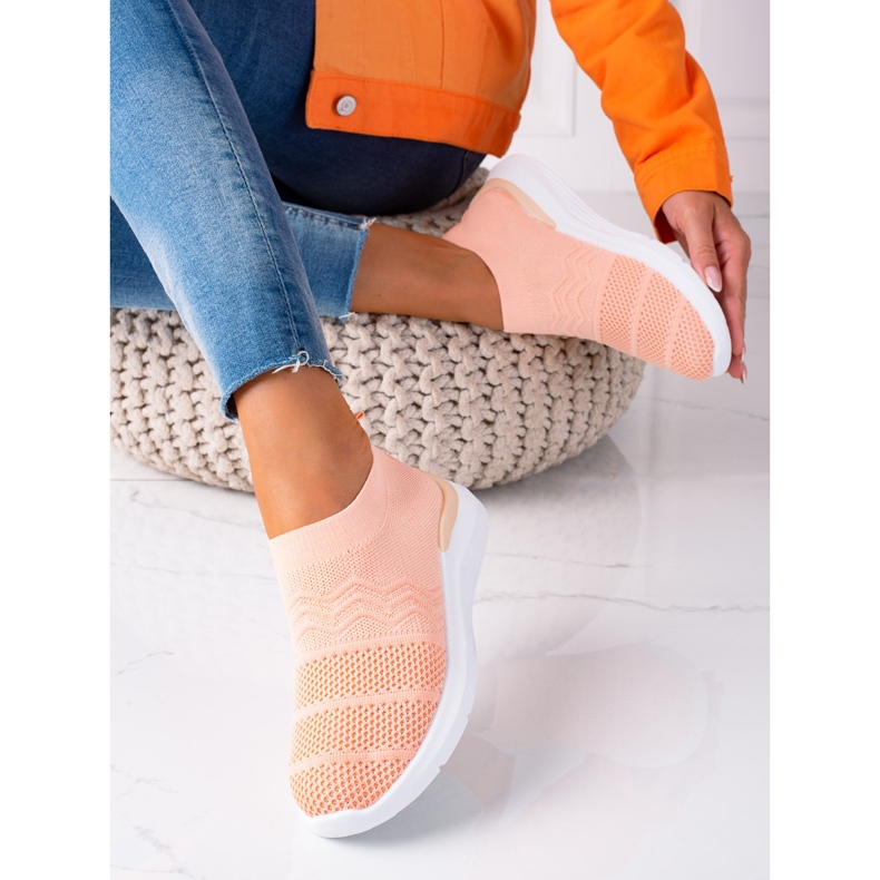 SHELOVET Chaussures de sport rose 1