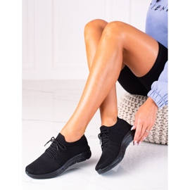 SHELOVET Chaussures de sport noir 1