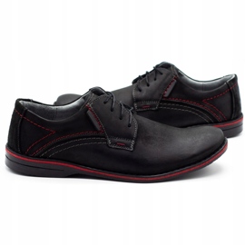 Chaussures homme cuir Olivier 242 noir le noir 2