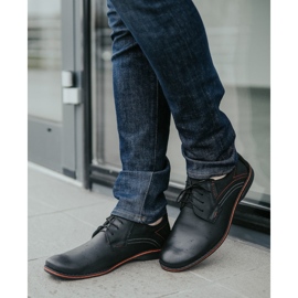 Chaussures homme cuir Olivier 242 noir le noir 4