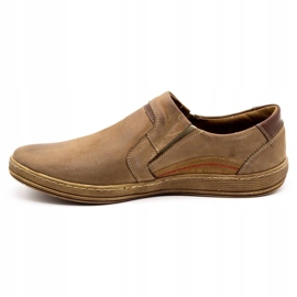 Olivier Mocassins homme cuir 520 marron brun 1