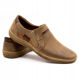 Olivier Mocassins homme cuir 520 marron brun 4