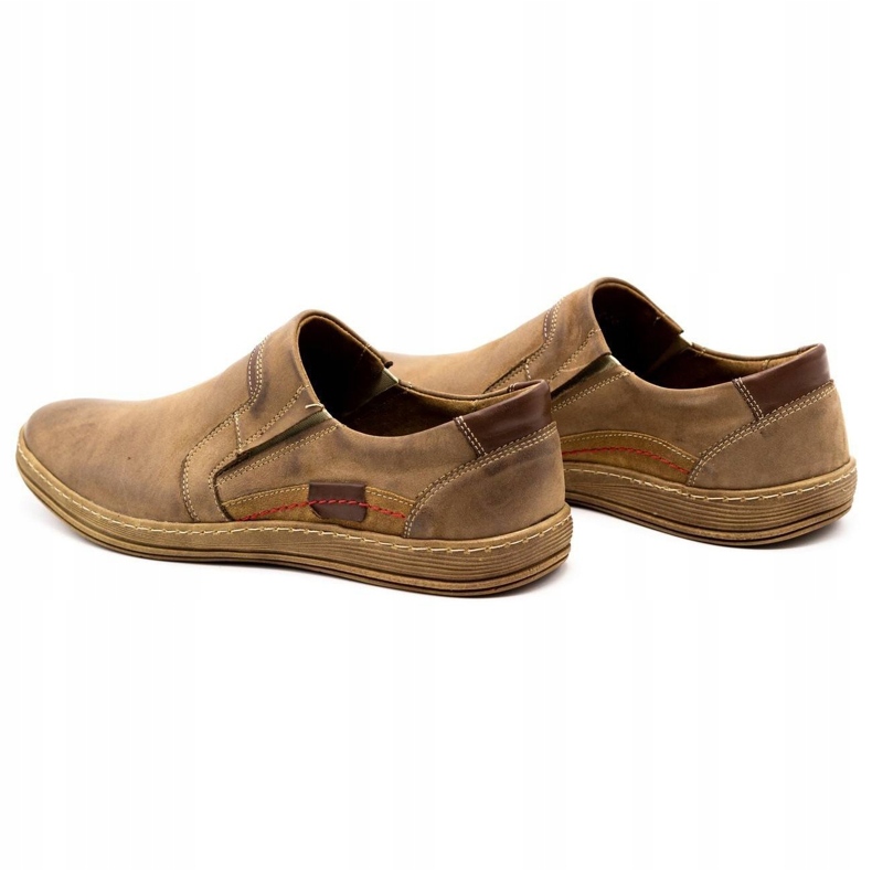 Olivier Mocassins homme cuir 520 marron brun 6