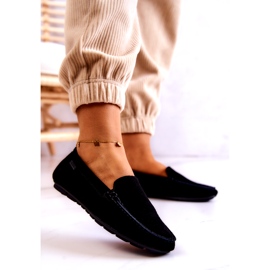Mocassins Femme Daim Big Star JJ274654 Noir le noir 2