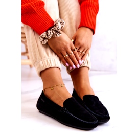 Mocassins Femme Daim Big Star JJ274654 Noir 4