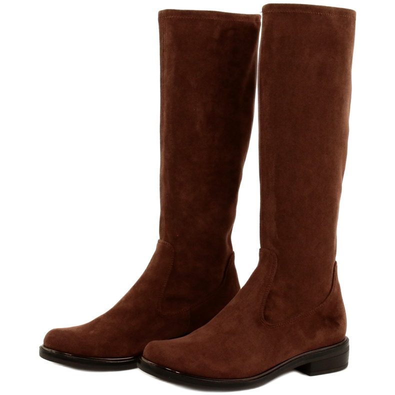 Caprice Bottes pour femmes Stretch 25512-29 316 Dk Cognac Stre brun 2