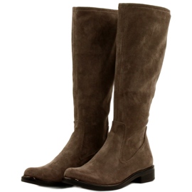 Caprice Bottes extensibles pour femmes 25512-29 306 Café Stretch brun 3