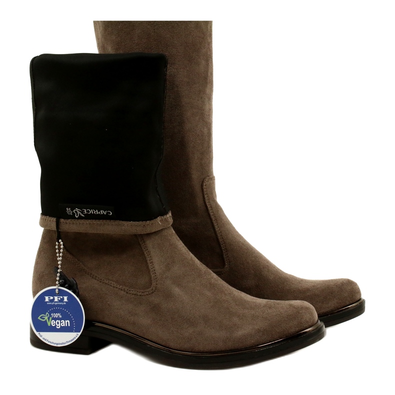 Caprice Bottes extensibles pour femmes 25512-29 306 Café Stretch brun 6