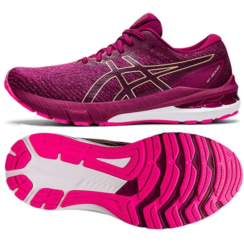 Asics GT-2000 10 W 1012B045 703 chaussures de course rose 1