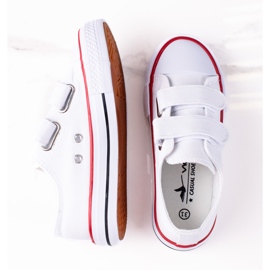 Baskets velcro pour enfants Vico blanc blanche 1 Baskets velcro pour enfants Vico blanc blanche 1