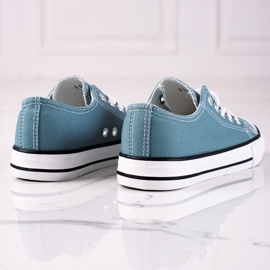 Baskets à lacets pour enfants VICO bleu 1 Baskets à lacets pour enfants VICO bleu 1