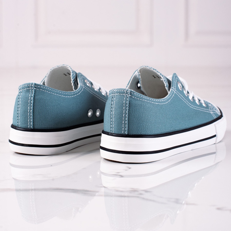Baskets à lacets pour enfants VICO bleu 1 Baskets à lacets pour enfants VICO bleu 1