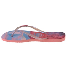 Havaianas tongs Slim Paillage 4132614-5217 rose 1 Havaianas tongs Slim Paillage 4132614-5217 rose 1