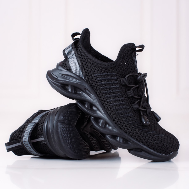 Chaussures de sport pour enfants Vico, noir 2