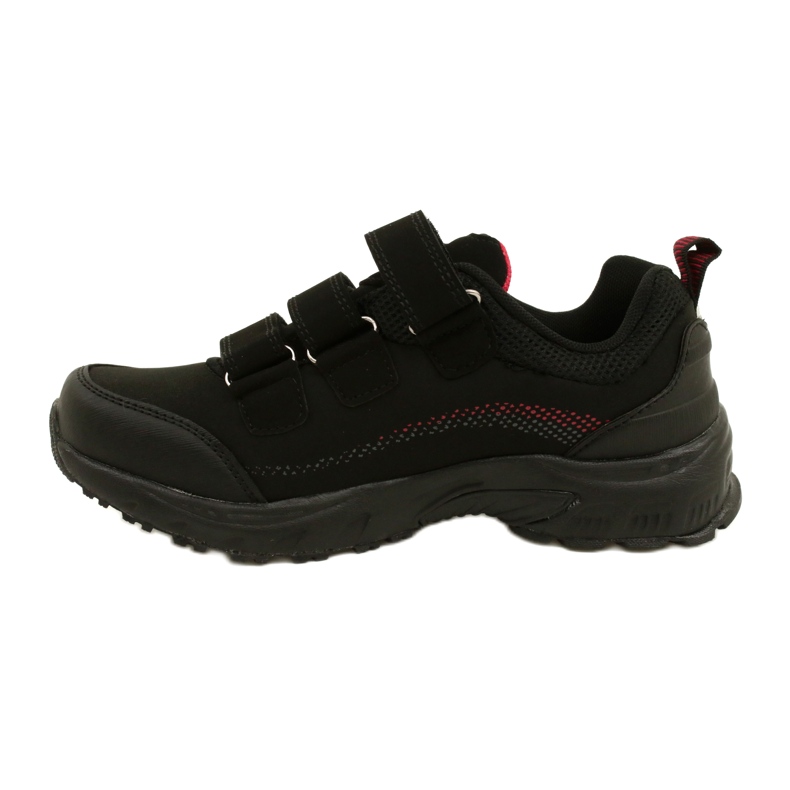 American Club Chaussures de sport Softshell Velcro American WT52/22 noires 1