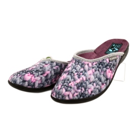 Adanex Chaussons Motif Aloe Vera 27769 gris 2 Adanex Chaussons Motif Aloe Vera 27769 gris 2