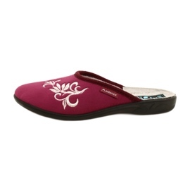 Chaussons en velours bordeaux Adanex 27861 multicolore 1 Chaussons en velours bordeaux Adanex 27861 multicolore 1