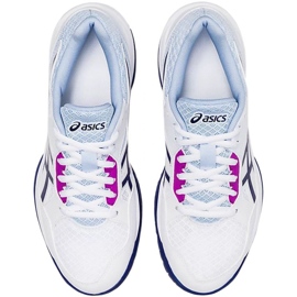 Chaussures d'intérieur Asics Gel-Task 3 EL-Task 3 W 1072A082 101 blanche 2