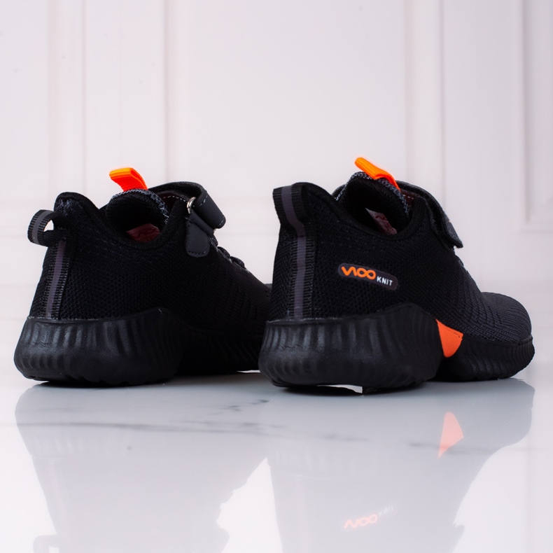 Baskets enfant Vico gris foncé ajourées 2