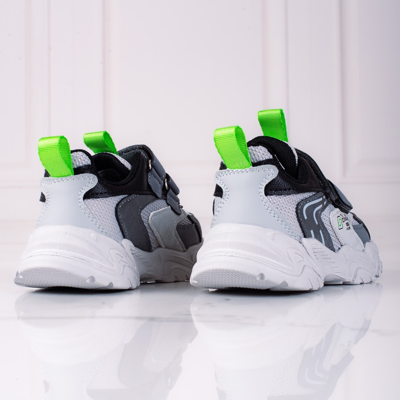 Baskets garçon Shelovet à semelle épaisse, gris clair 2 Baskets garçon Shelovet à semelle épaisse, gris clair 2