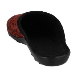 Chaussures femme Befado colorées 235D182 le noir rouge 1