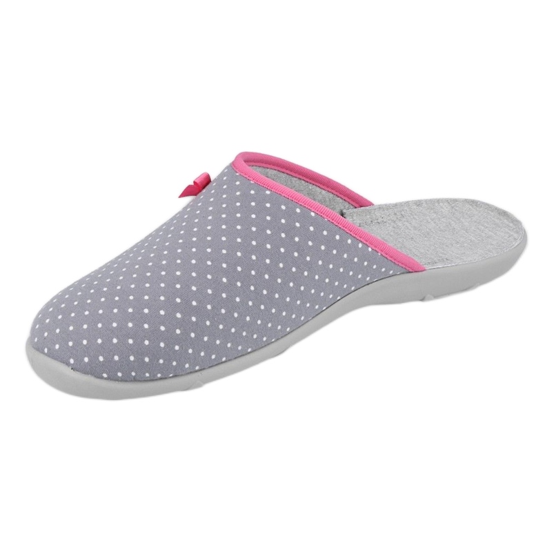 Chaussures femme Befado pu 235D175 blanc rose gris 2