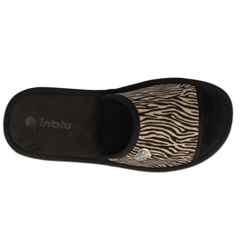 Befado Chaussures femme Inblu 155D121 beige le noir 2 Befado Chaussures femme Inblu 155D121 beige le noir 2