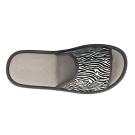 Befado Chaussures femme Inblu 155D120 blanc noir 2