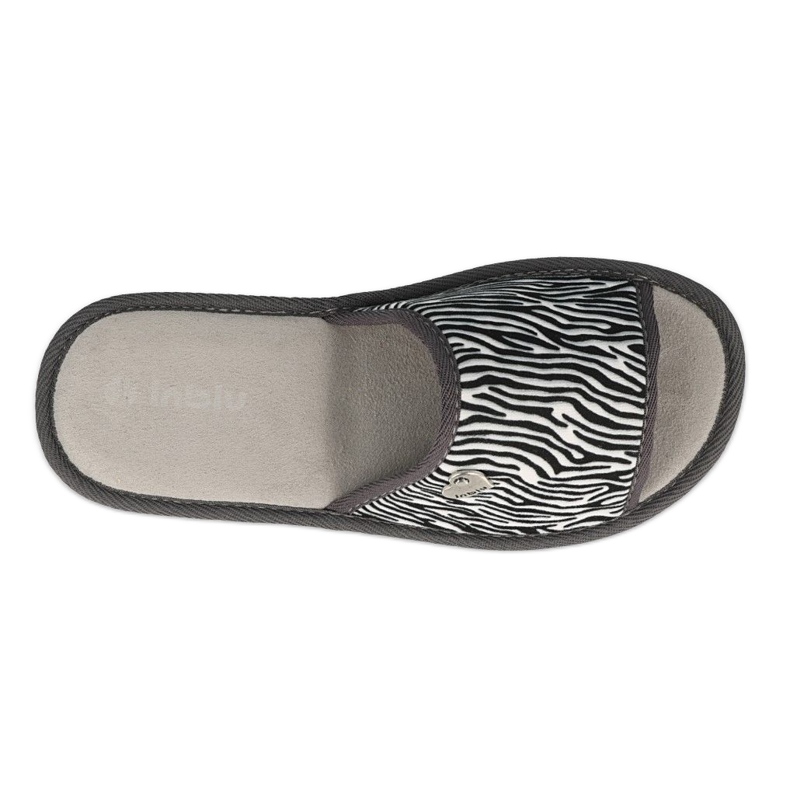 Befado Chaussures femme Inblu 155D120 blanc noir 2