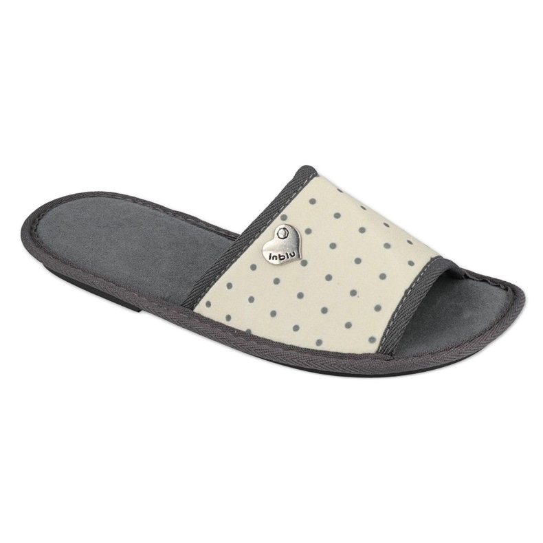 Chaussures femme Inblu 155D104 beige gris 3 Chaussures femme Inblu 155D104 beige gris 3