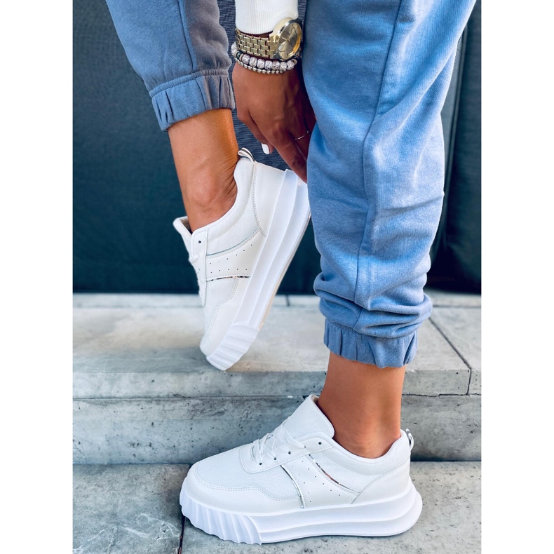 Chaussures de sport femme Perla White blanc 1