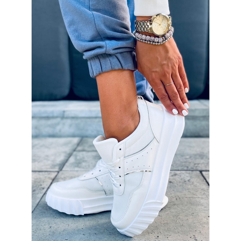 Chaussures de sport femme Perla White blanc 2