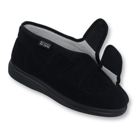 Dr.Rorto Befado Chaussures pour pieds sensibles 986d003 noir le noir 1
