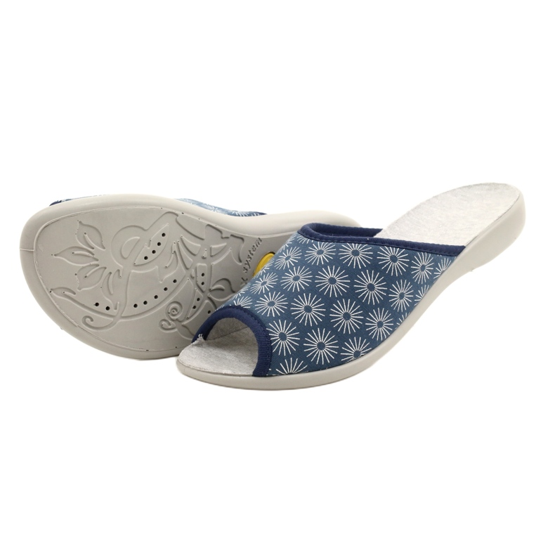 Befado chaussures pour femmes pu 254D142 bleu gris 6 Befado chaussures pour femmes pu 254D142 bleu gris 6
