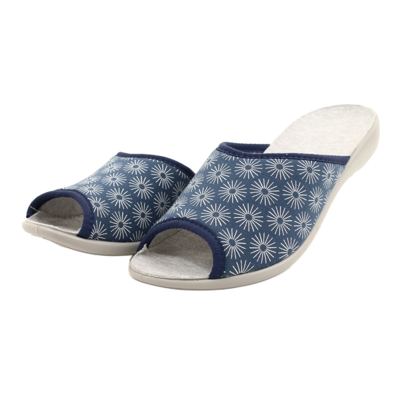 Befado chaussures pour femmes pu 254D142 bleu gris 5 Befado chaussures pour femmes pu 254D142 bleu gris 5